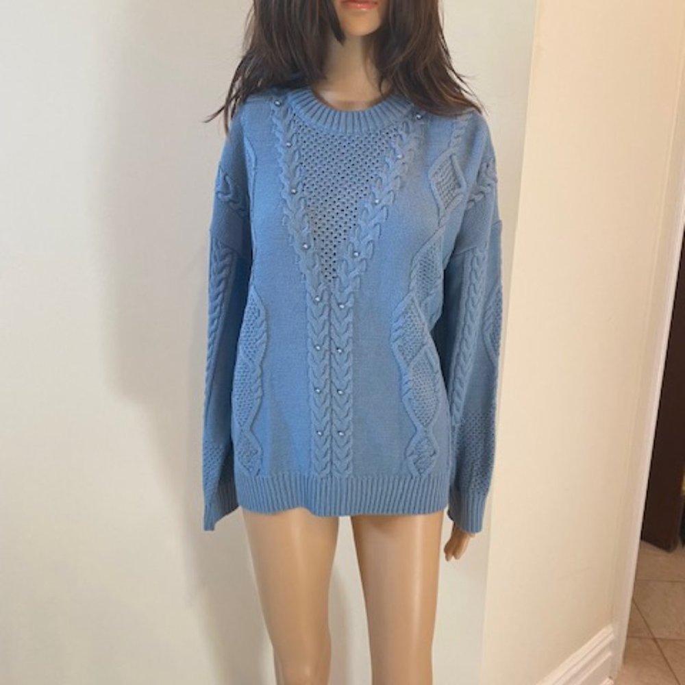 XL Blue Sweater